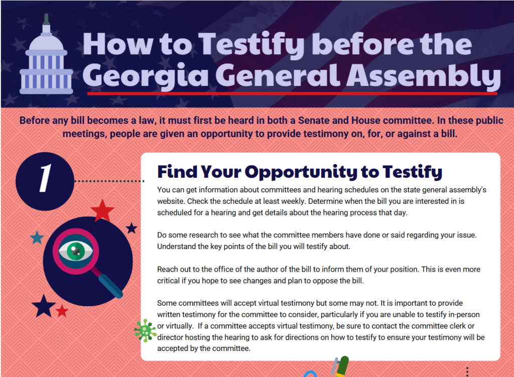 How to Testify before the Georgia General Assembly IDRA 2025 top