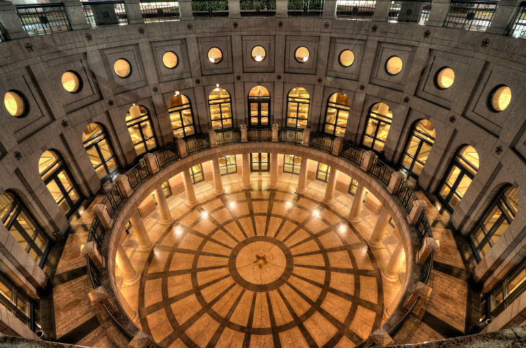 Texas Capitol inside dome