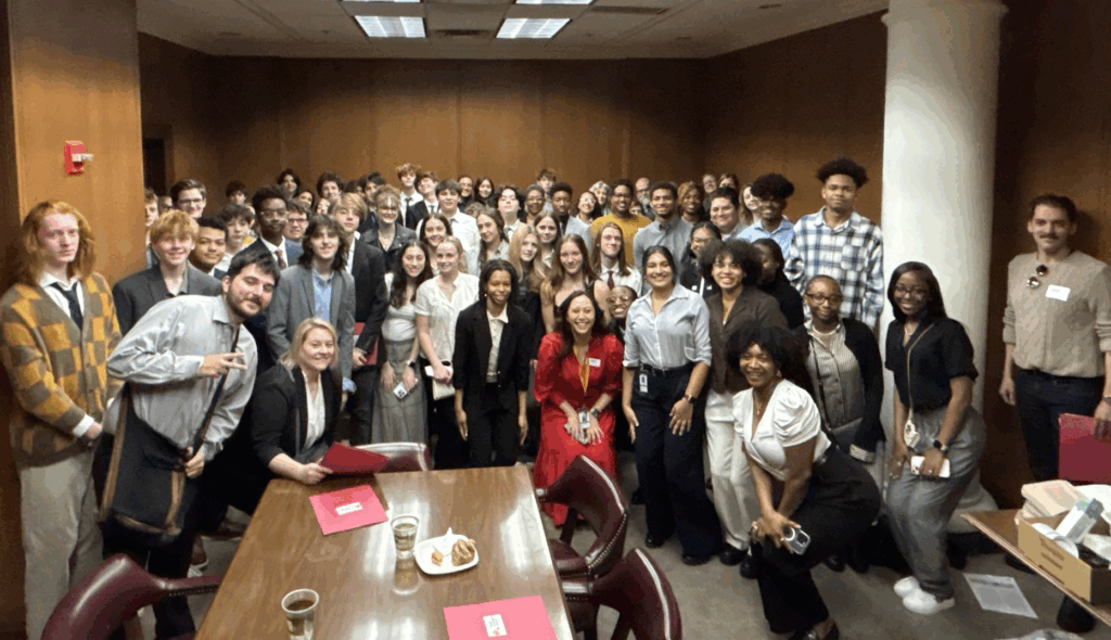 Students in capitol meeting room cr
