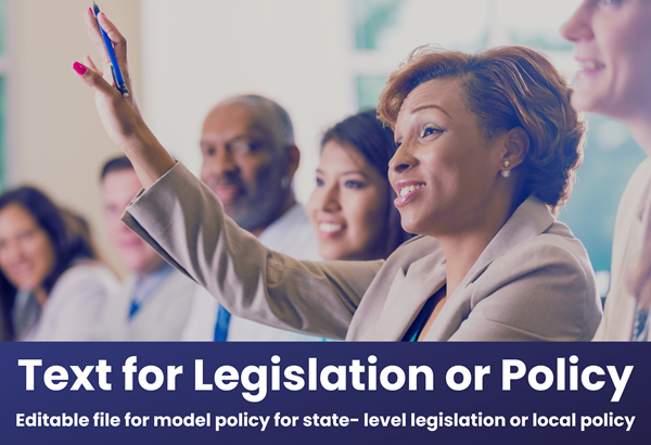 Button for Student and Family Engagement model policy text