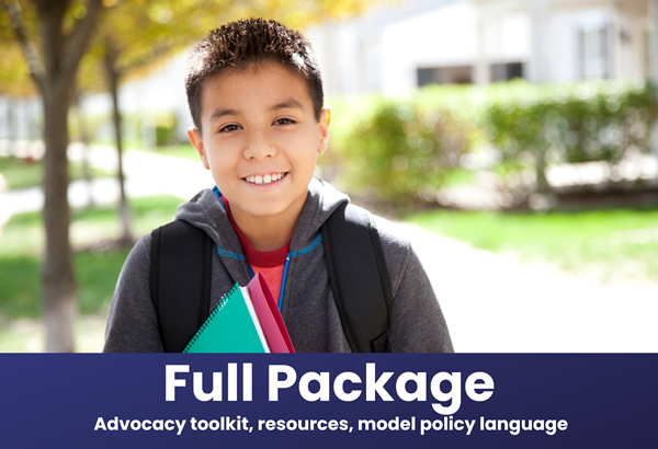 Button for Student and Family Engagement model policy full package
