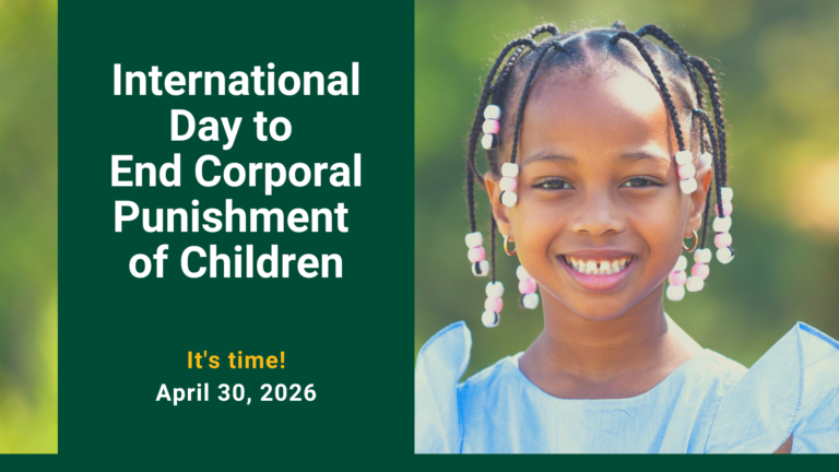 International Day to End Corporal Punishment 2026 graphic