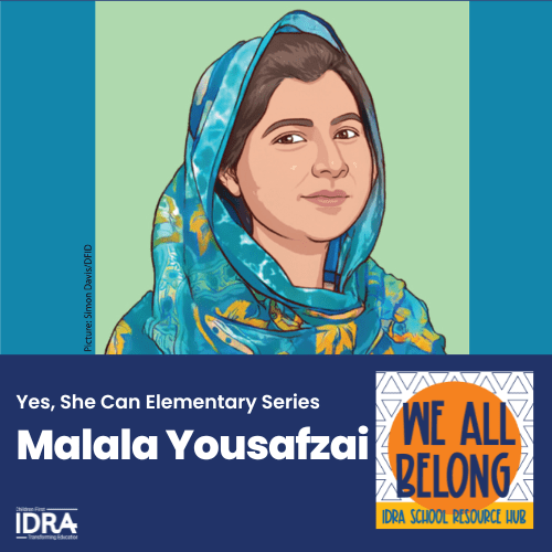 Malala Yousafzai lesson plan cover