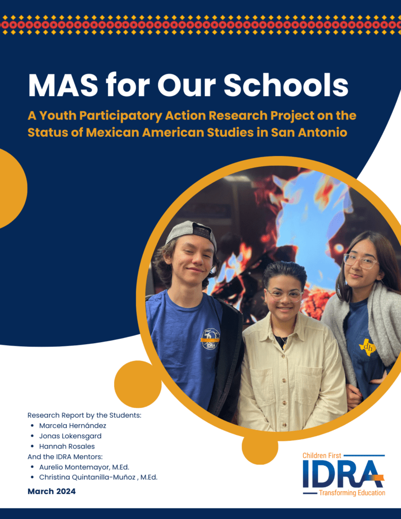 MAS for Our Schools report cover