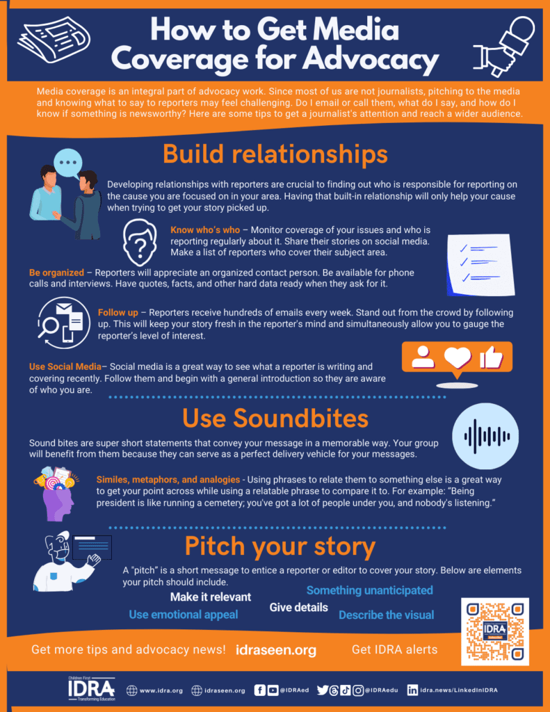 How to Get Media Coverage for Advocacy 2024