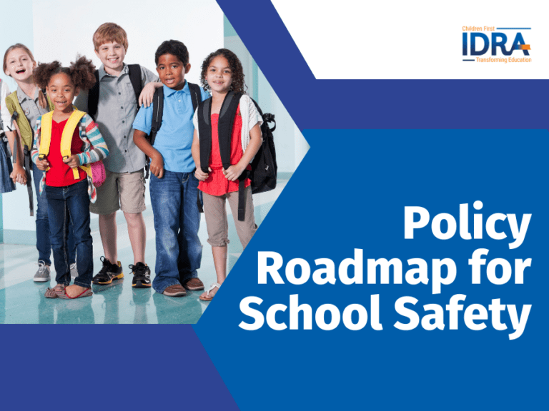Policy Roadmap for School Safety cover